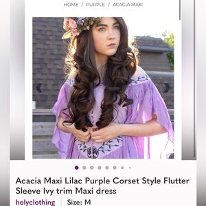 Lilac Dress (reserved please don’t purchase)